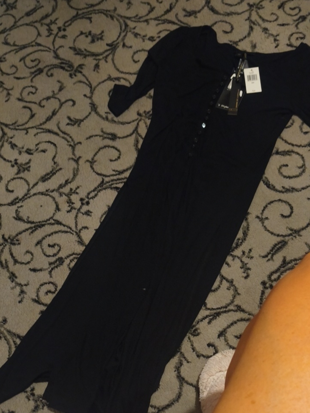 Long sleeve cardigan 2 way